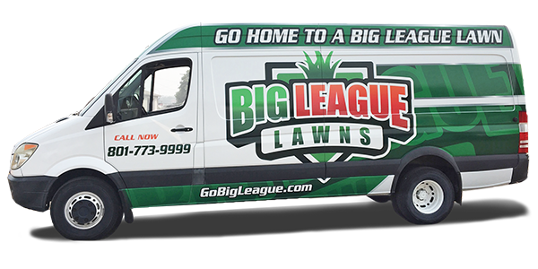 Big League Lawns Van - Service Areas