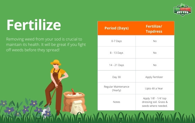 How to Take Care of New Sod - Fertilize