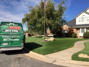 Big League Lawns performing Residential Fertilization and Lawn Care Services