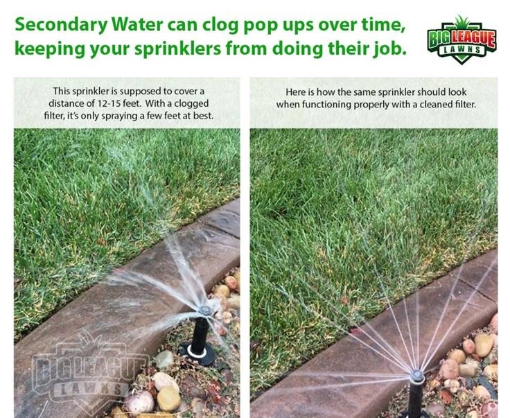 Proper Working of Sprinklers - Tips for Drought Damaged Lawns by Big League Lawns